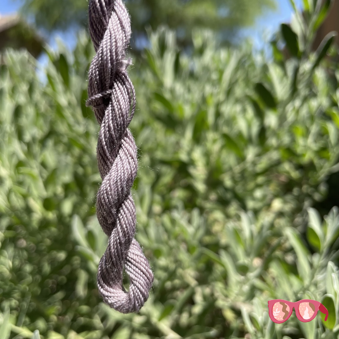 Pearl Silk Embroidery Thread - Naturally Dyed