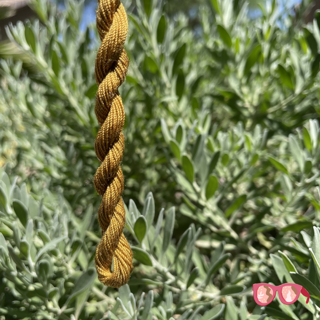 Pearl Silk Embroidery Thread - Naturally Dyed