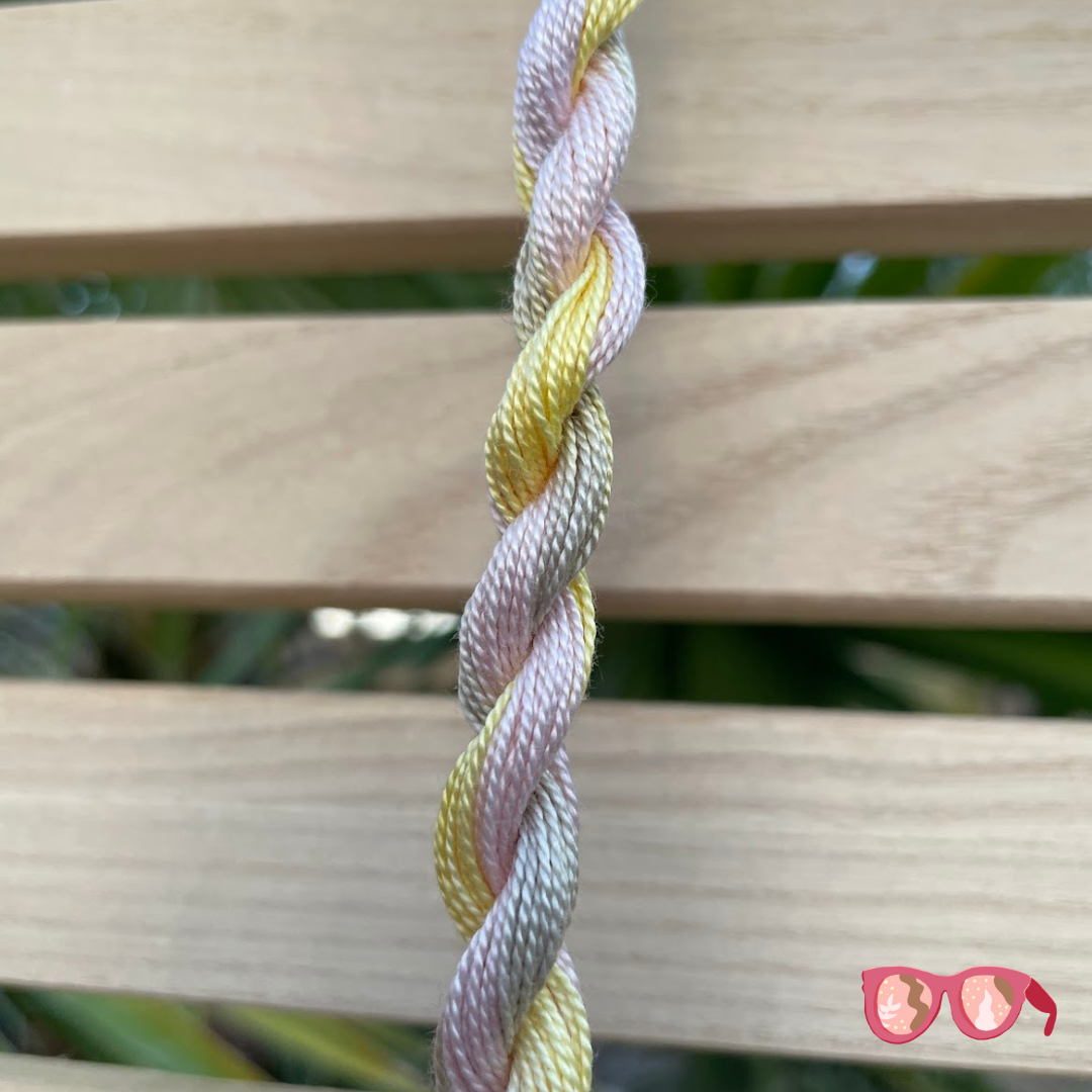Variegated Pearl Cotton Thread – Naturally Dyed