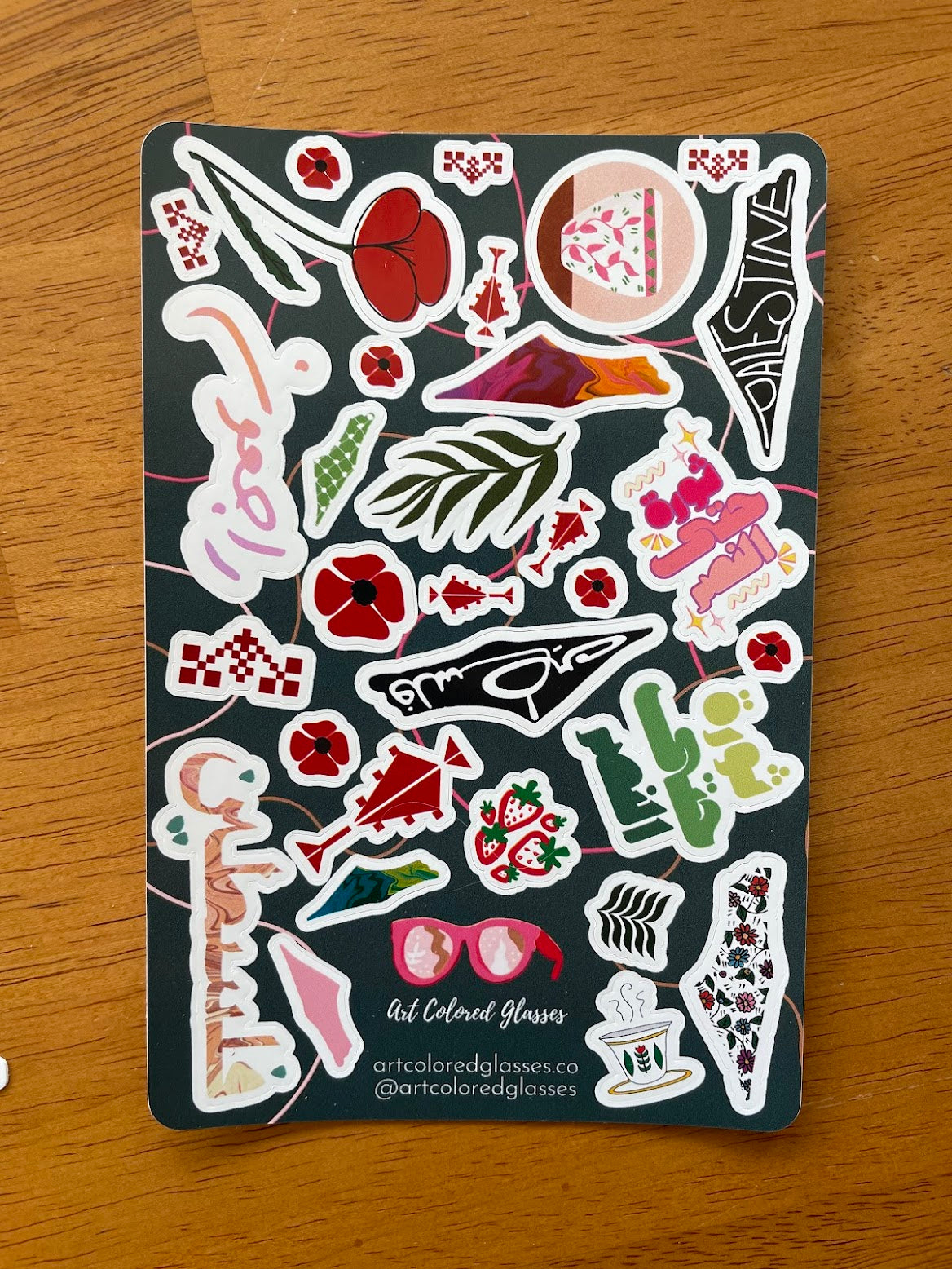 Palestine Sticker Sheet