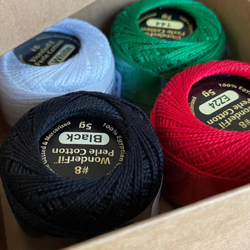 Watermelon Flag Thread Set