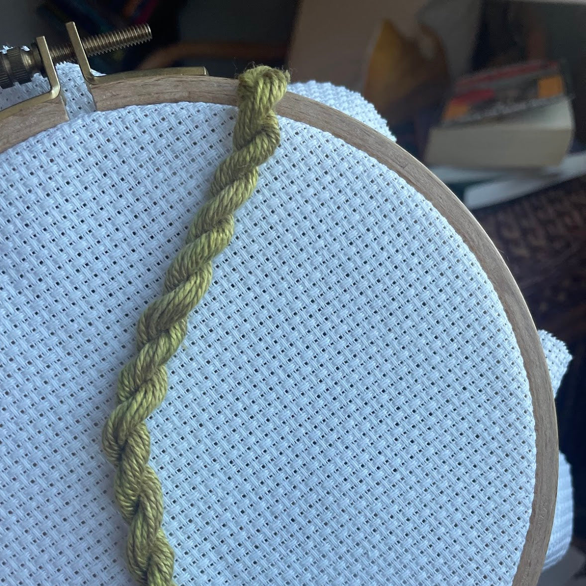 Spun Silk Embroidery Thread - Naturally Dyed