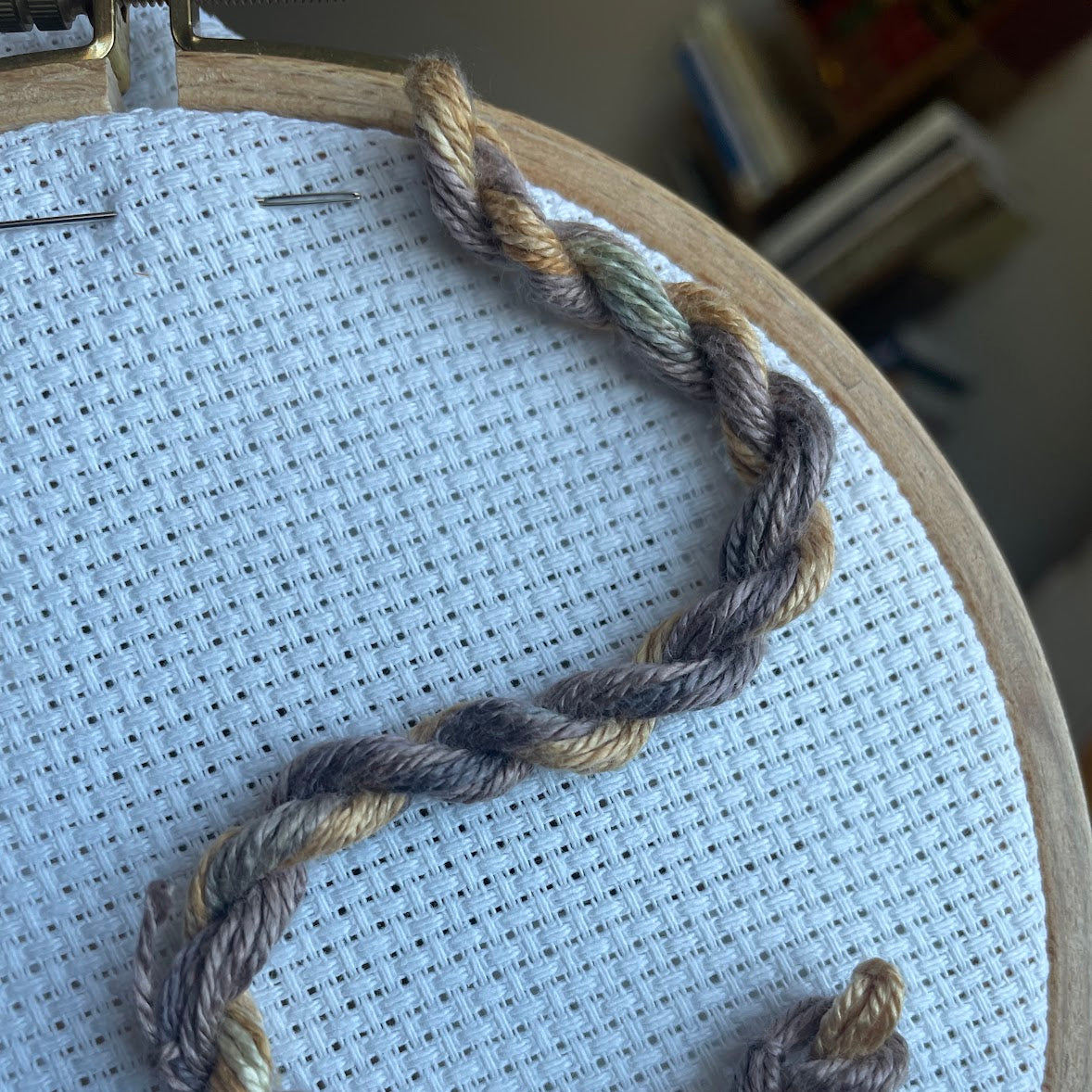 Spun Silk Embroidery Thread - Naturally Dyed