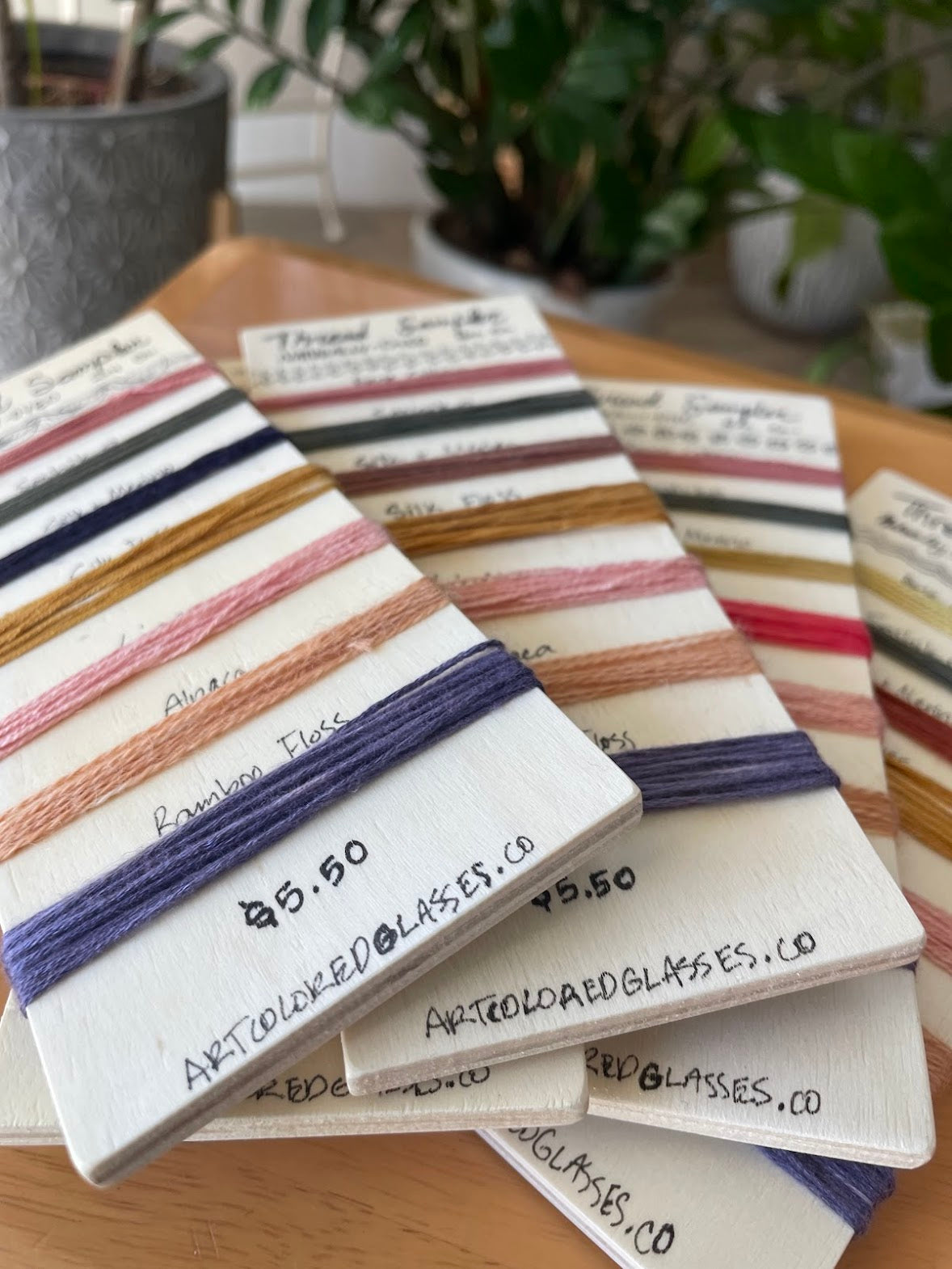 Embroidery Thread Sampler