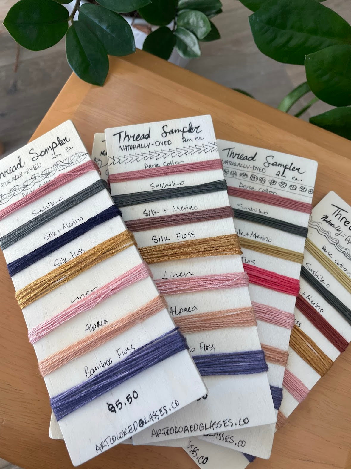 Embroidery Thread Sampler