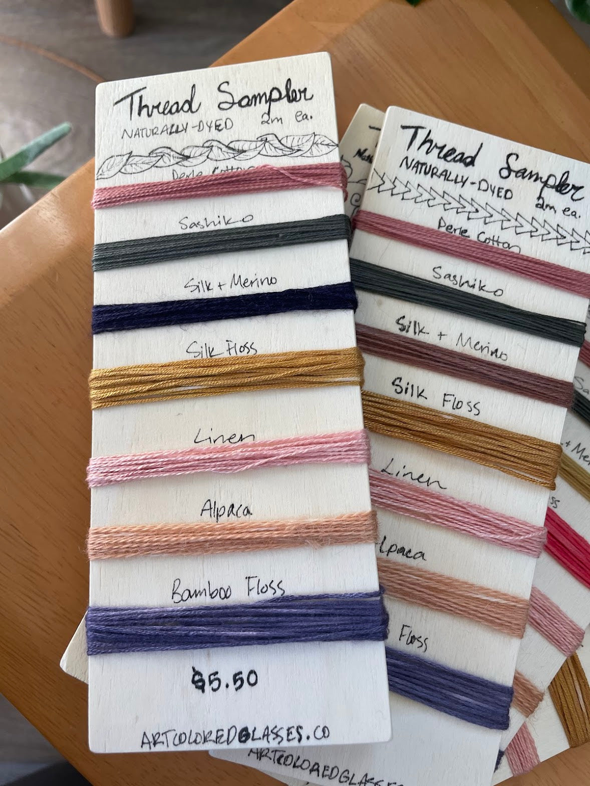 Embroidery Thread Sampler