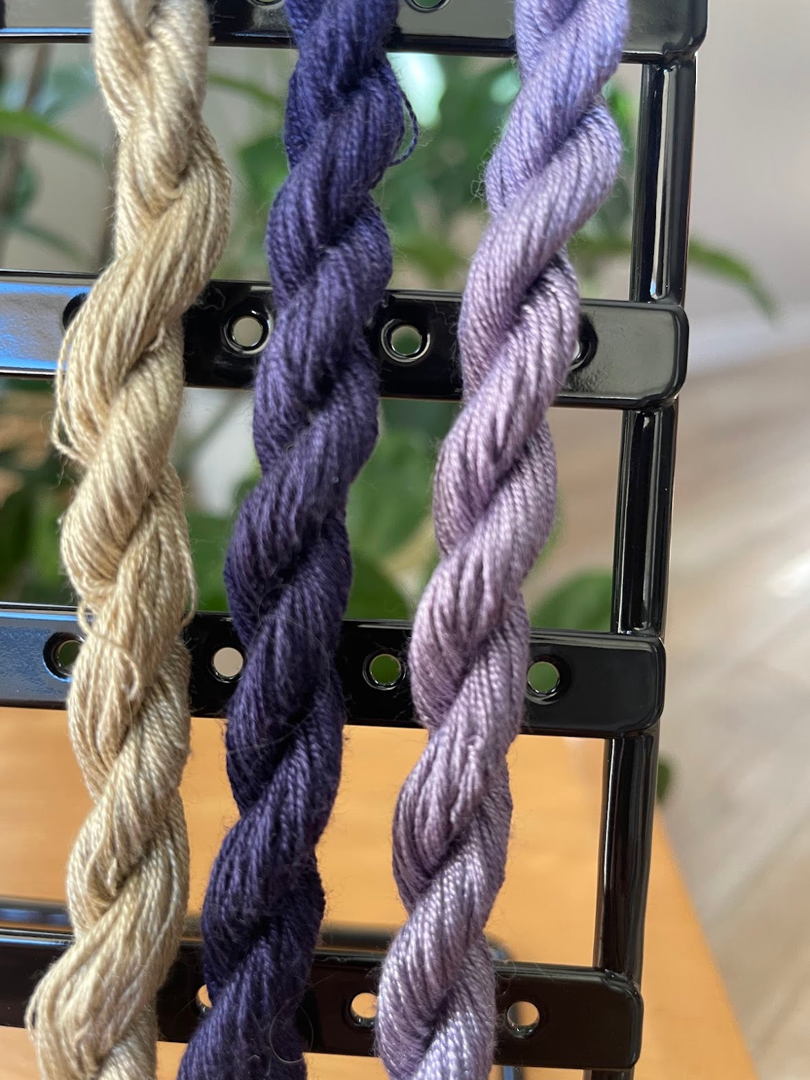 Stranded Silk Floss Embroidery Thread - Naturally Dyed