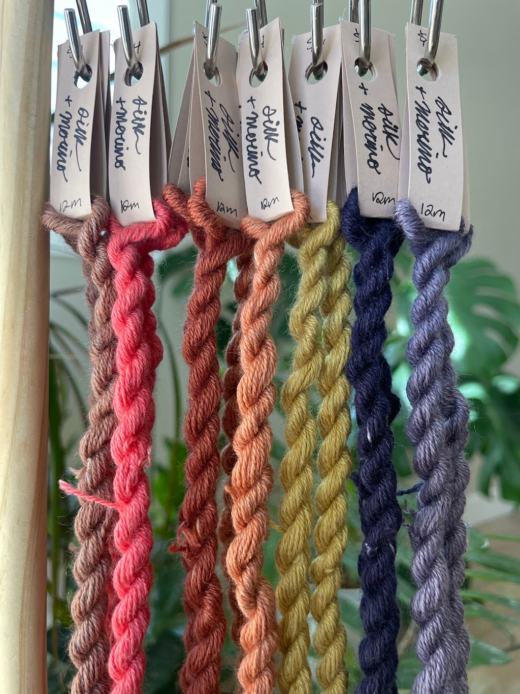 Merino + Silk Embroidery Thread - Naturally Dyed