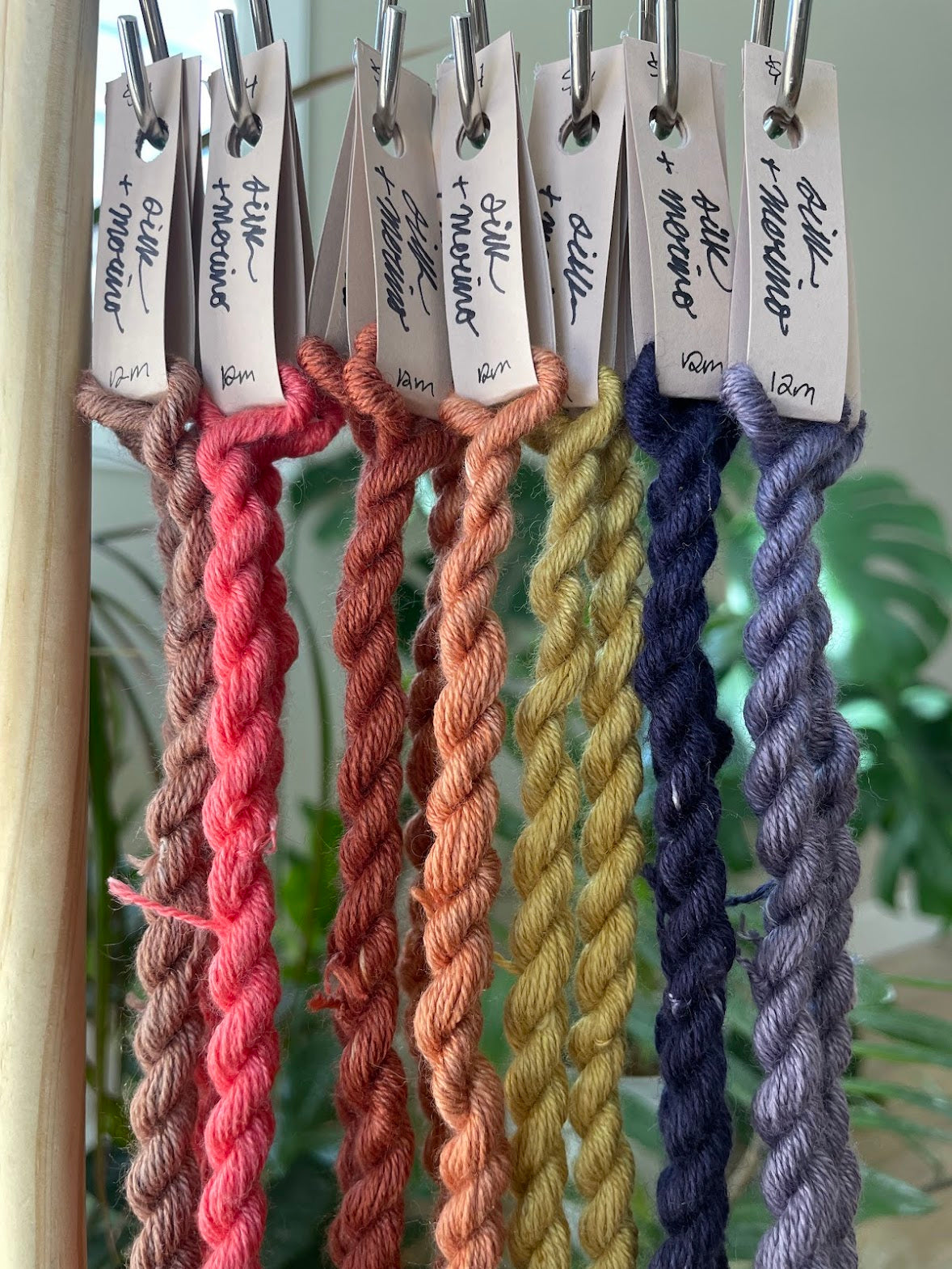 Merino + Silk Embroidery Thread - Naturally Dyed