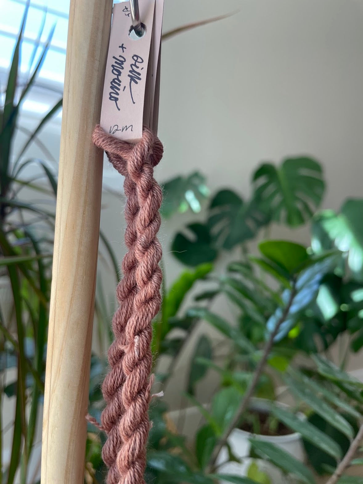 Merino + Silk Embroidery Thread - Naturally Dyed