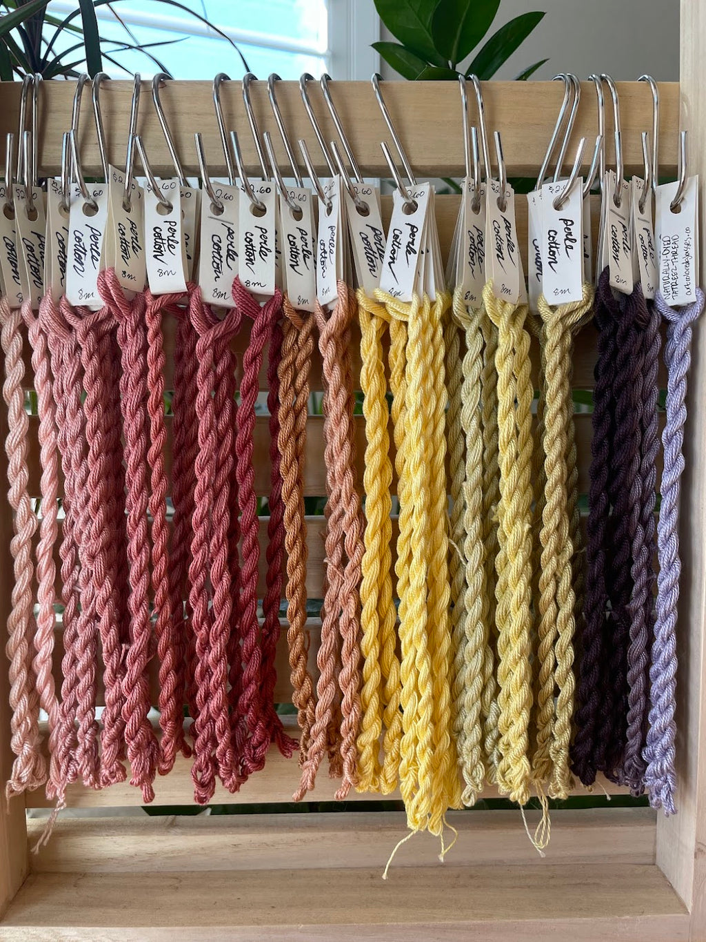 Pearl Cotton Thread – Naturally Dyed