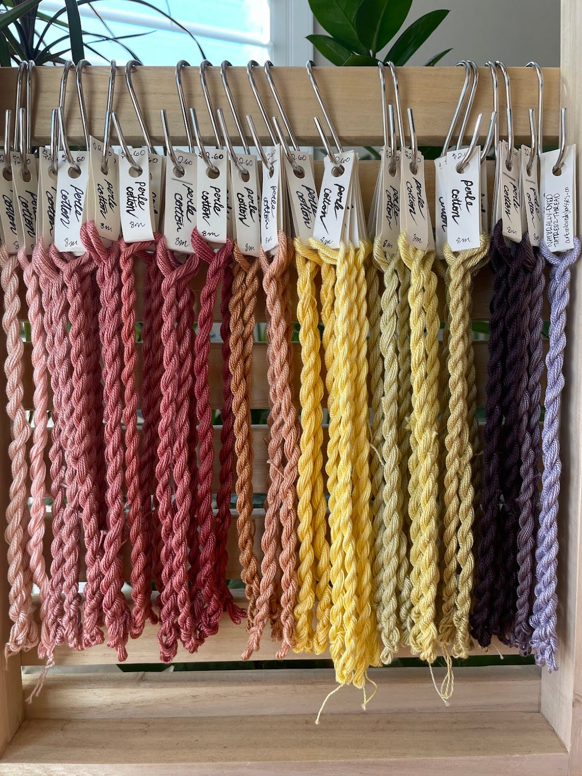 Pearl Cotton Thread – Naturally Dyed