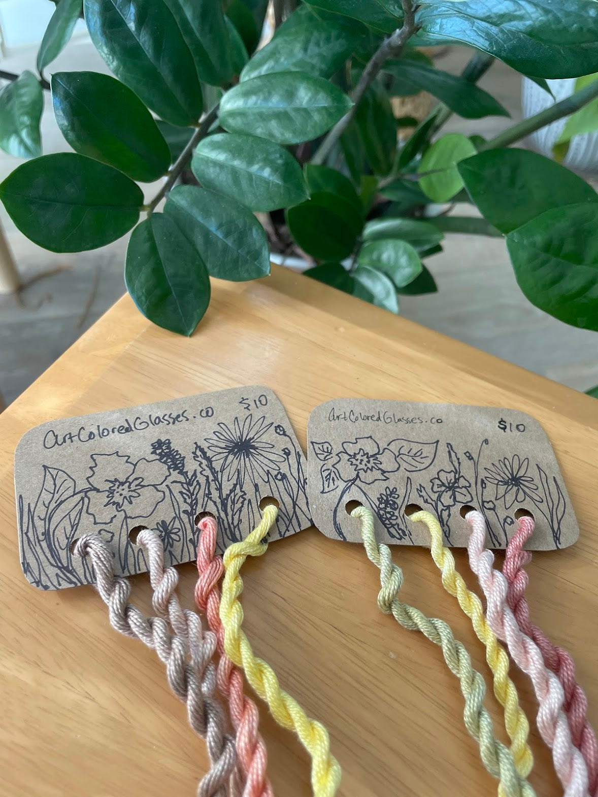 Palestinian Spring Pearl Cotton Thread Set - Naturally Dyed