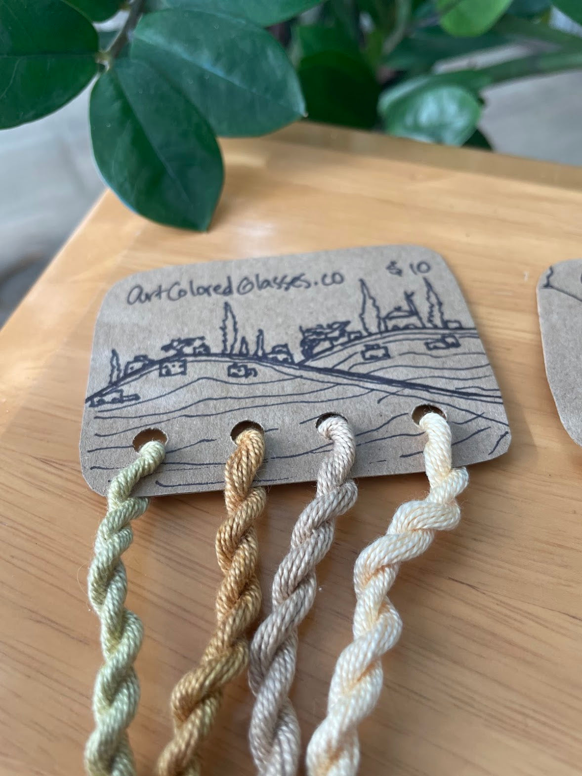 Palestinian Village Pearl Cotton Thread Set - Naturally Dyed