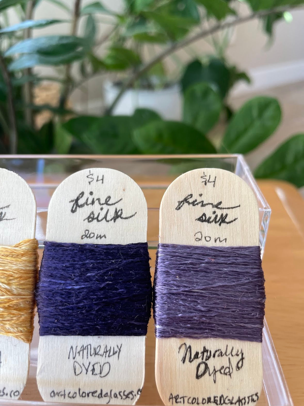 Fine Silk Embroidery Thread - Naturally Dyed