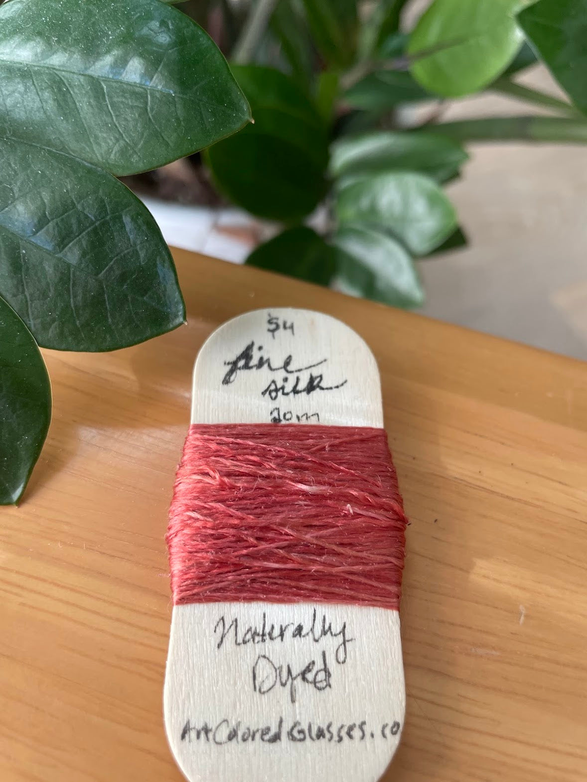 Fine Silk Embroidery Thread - Naturally Dyed