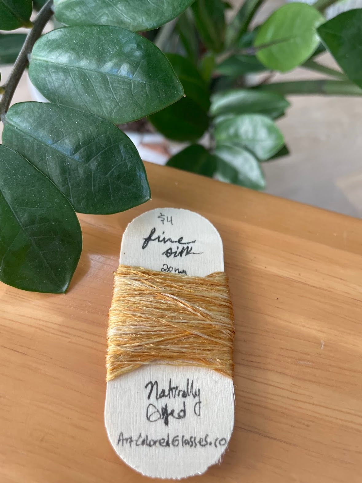 Fine Silk Embroidery Thread - Naturally Dyed