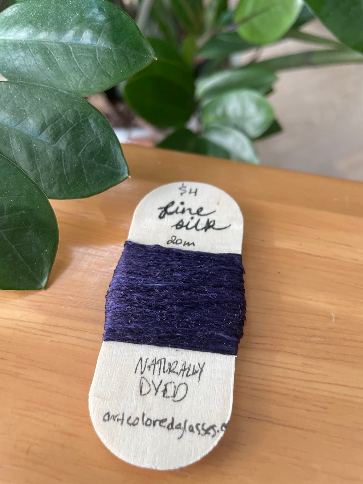 Fine Silk Embroidery Thread - Naturally Dyed