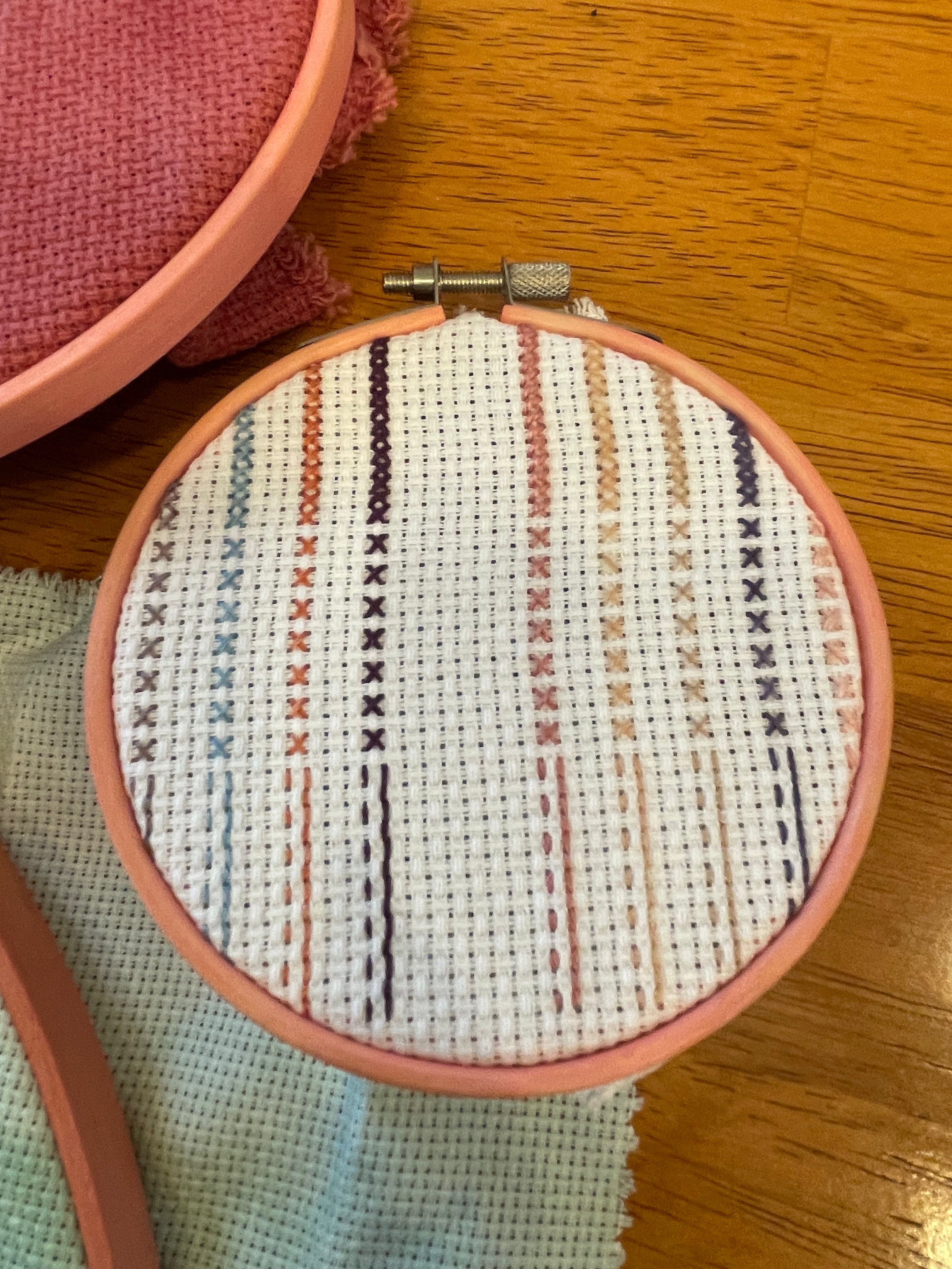 Naturally-Stained Embroidery Hoops
