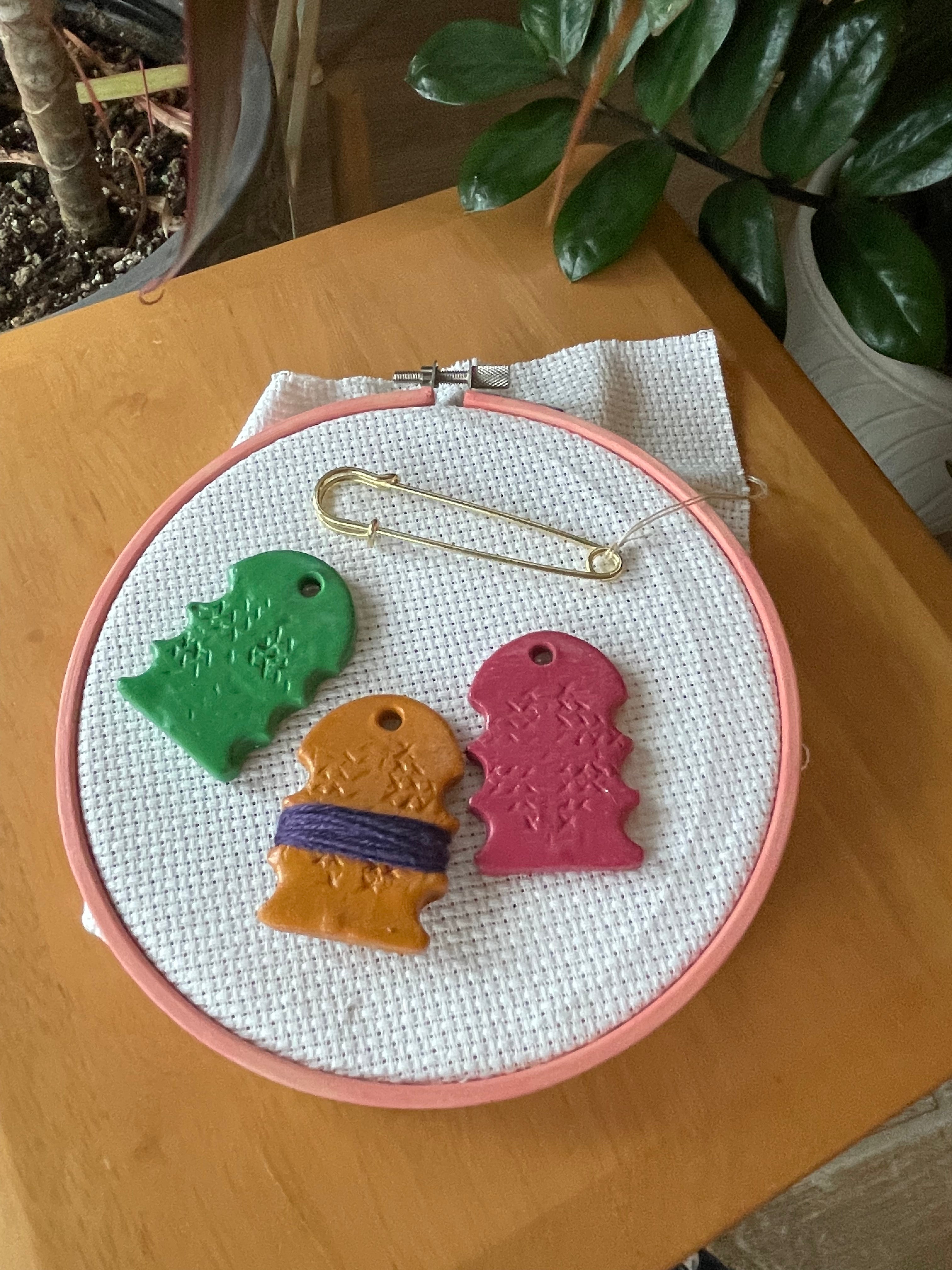 Tatreez Thread Bobbins - Set of 3