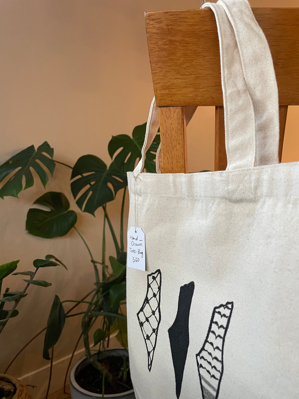 Map of Palestine Tote Bag