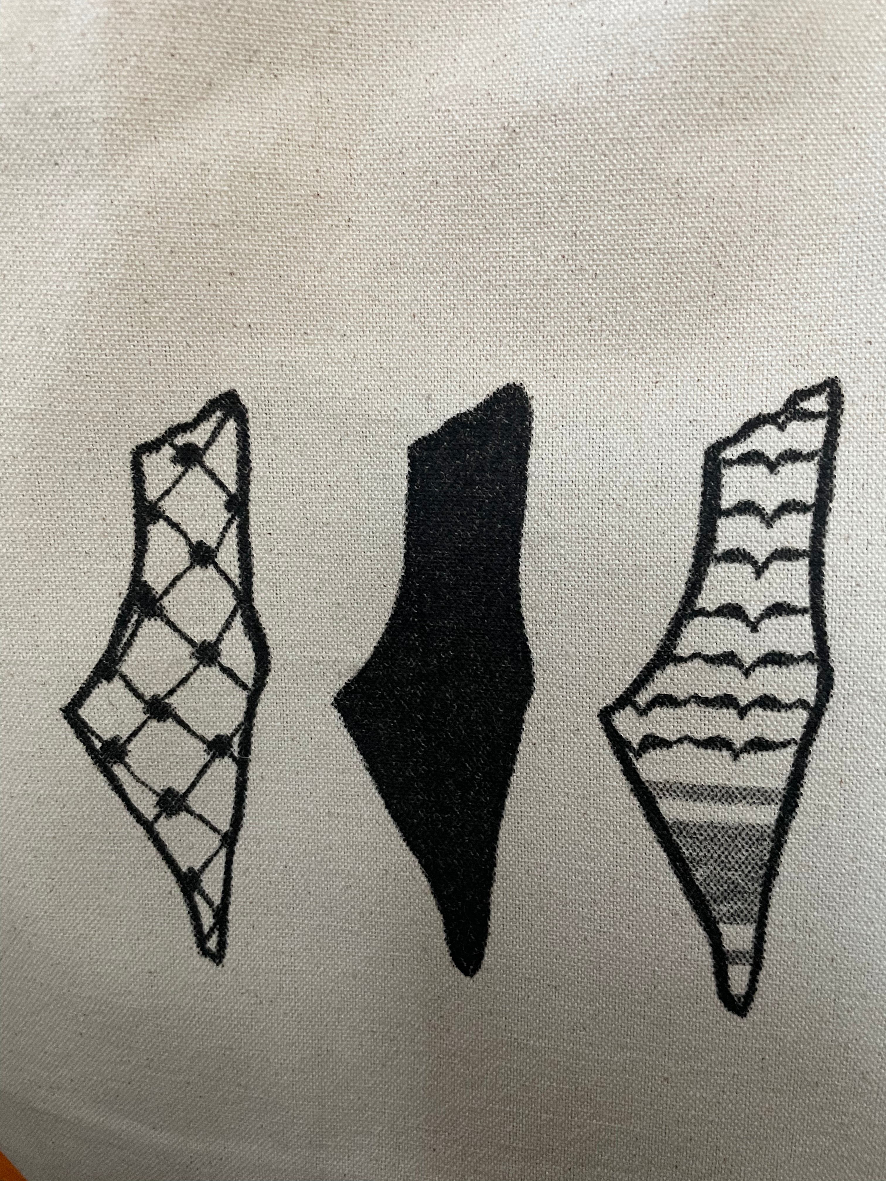 Map of Palestine Tote Bag