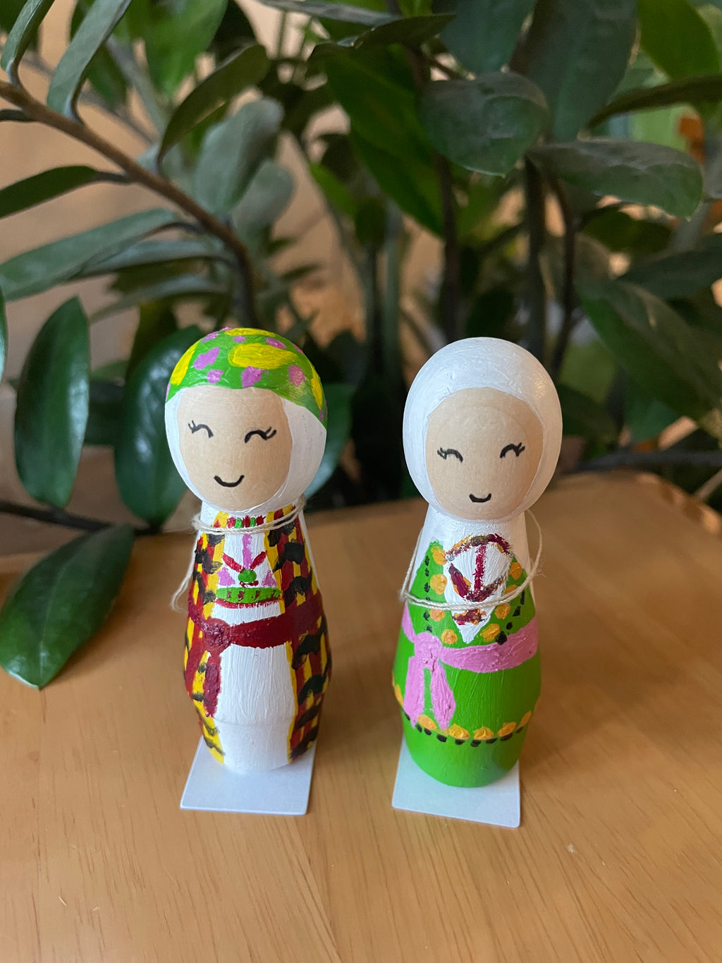 Tulkarm & Jenin Palestinian Peg Dolls