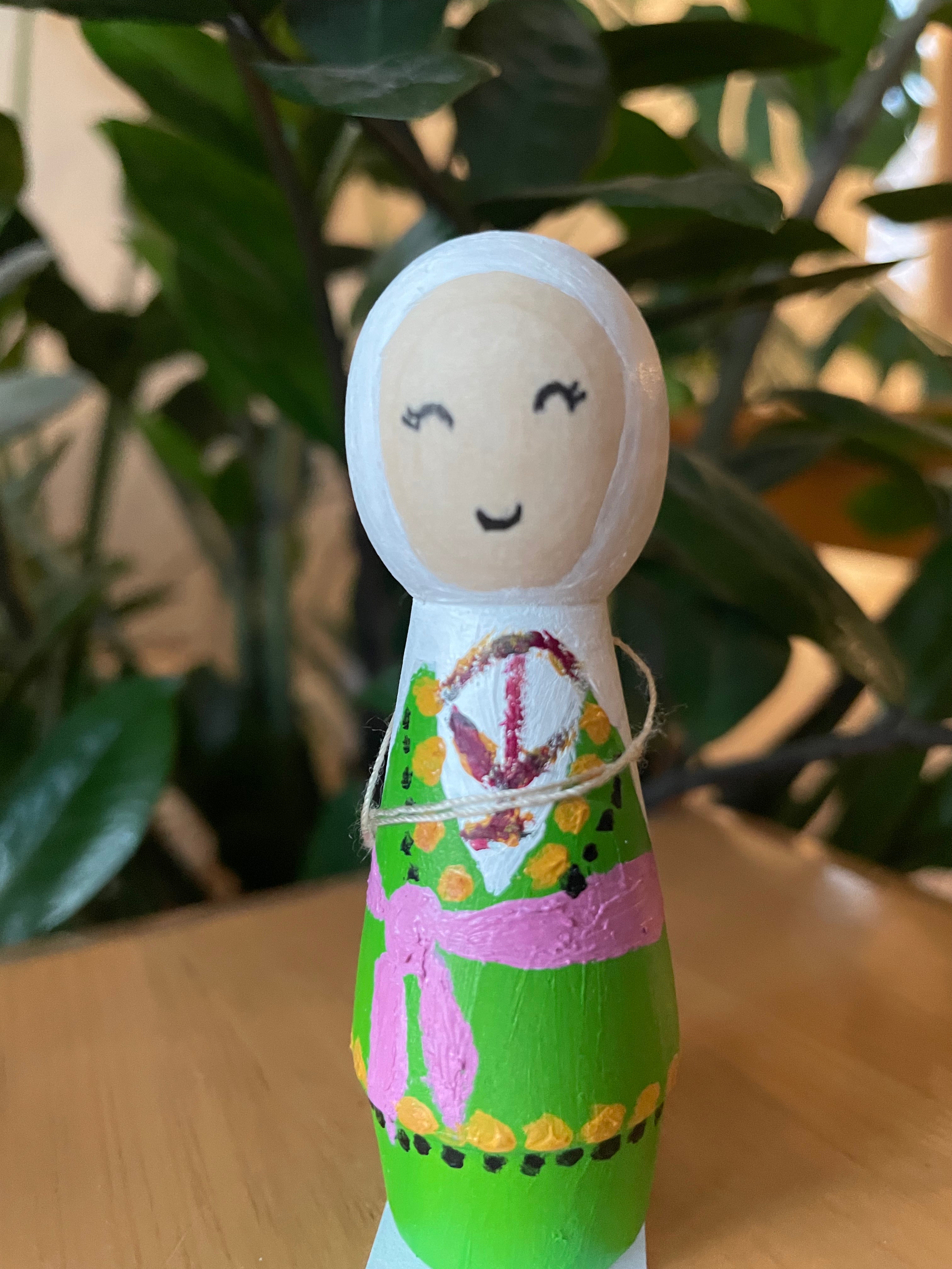 Tulkarm & Jenin Palestinian Peg Dolls