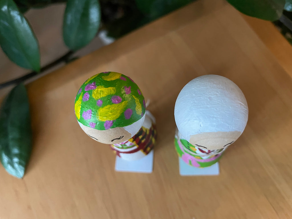 Tulkarm & Jenin Palestinian Peg Dolls