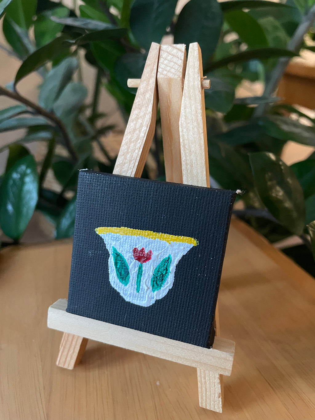 Mini Arabic Coffee Cup Painting