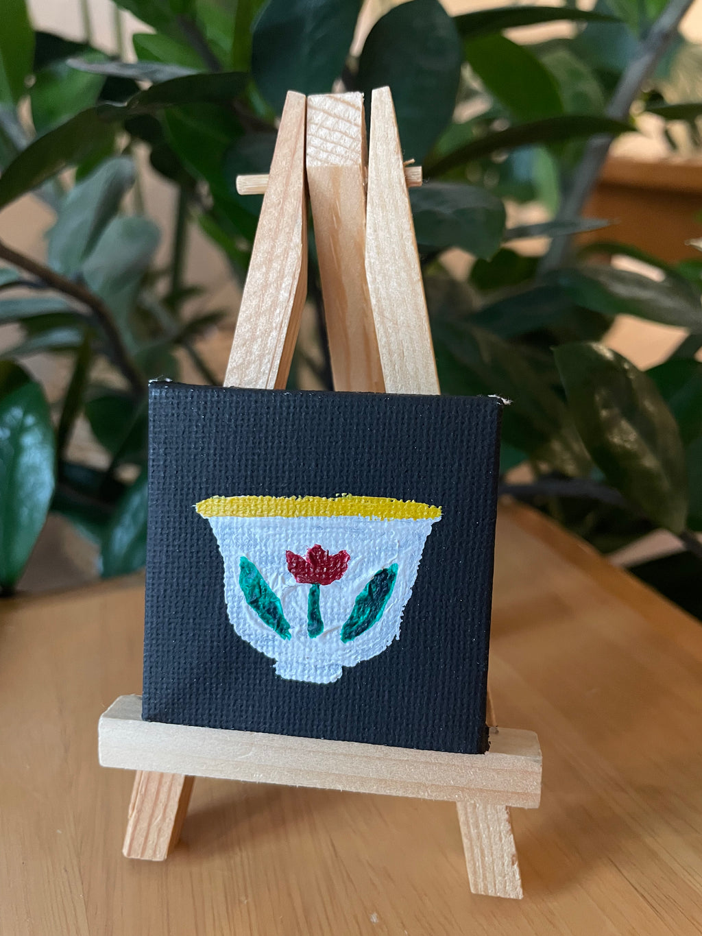 Mini Arabic Coffee Cup Painting