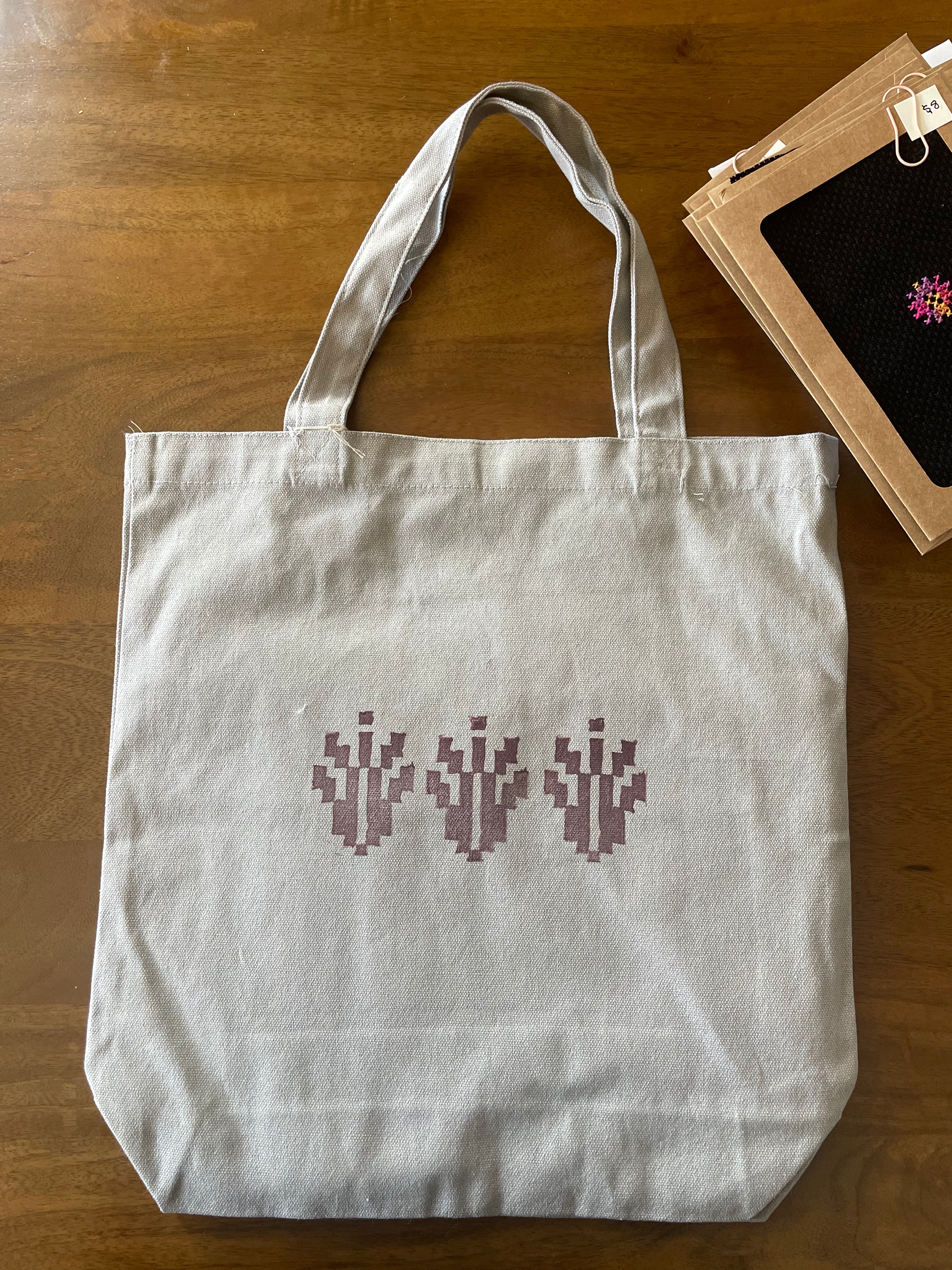 Sarwa Block Printed Tote Bag