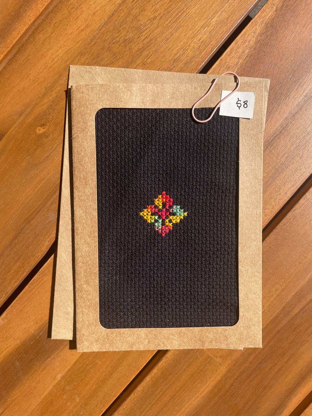 Tulkarm Flowers Tatreez Greeting Cards