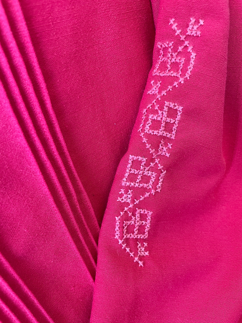 Upcycled Pink Tulkarm Tatreez Shirt