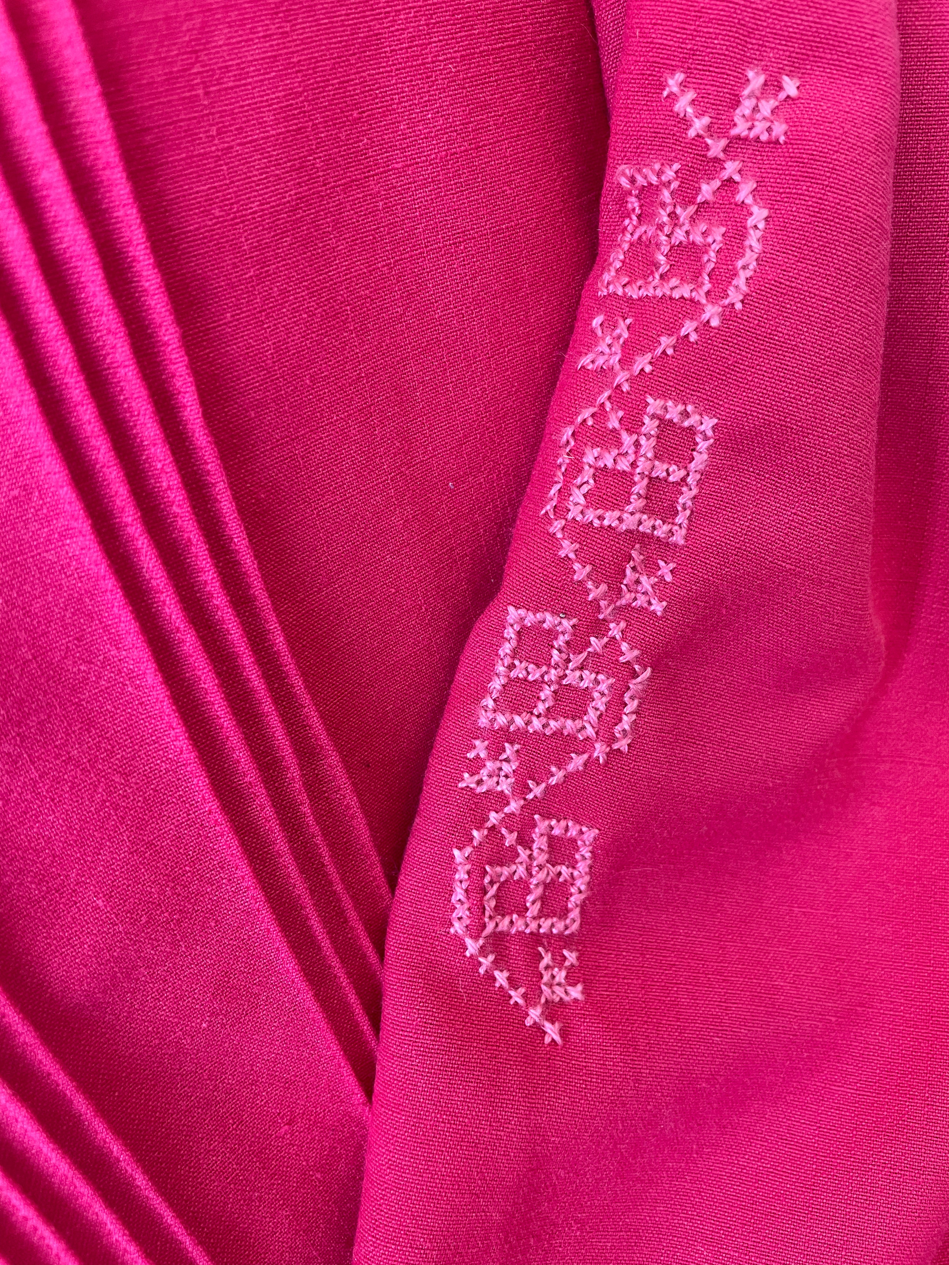 Upcycled Pink Tulkarm Tatreez Shirt