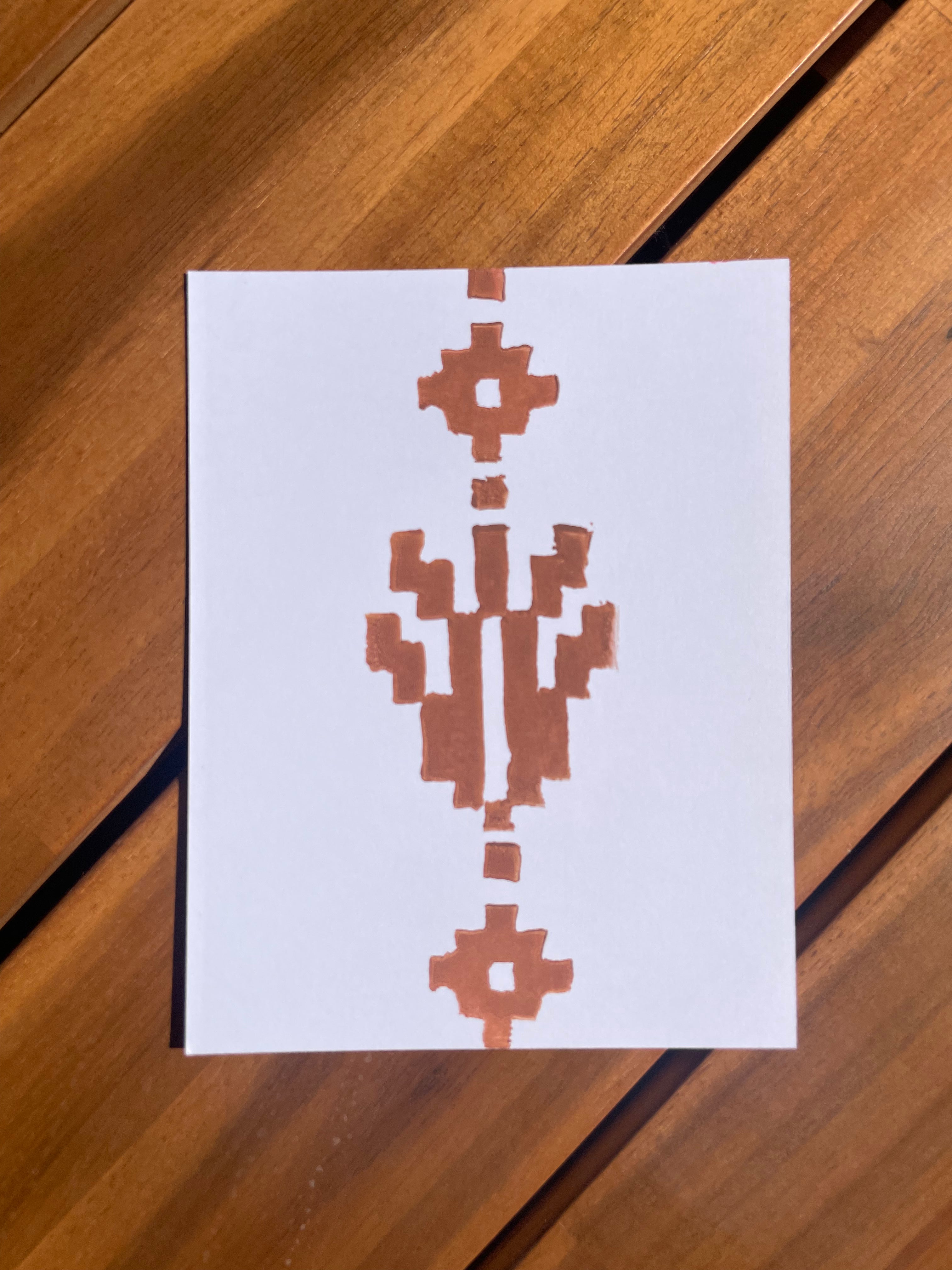 Sarwa III Tatreez Block Print