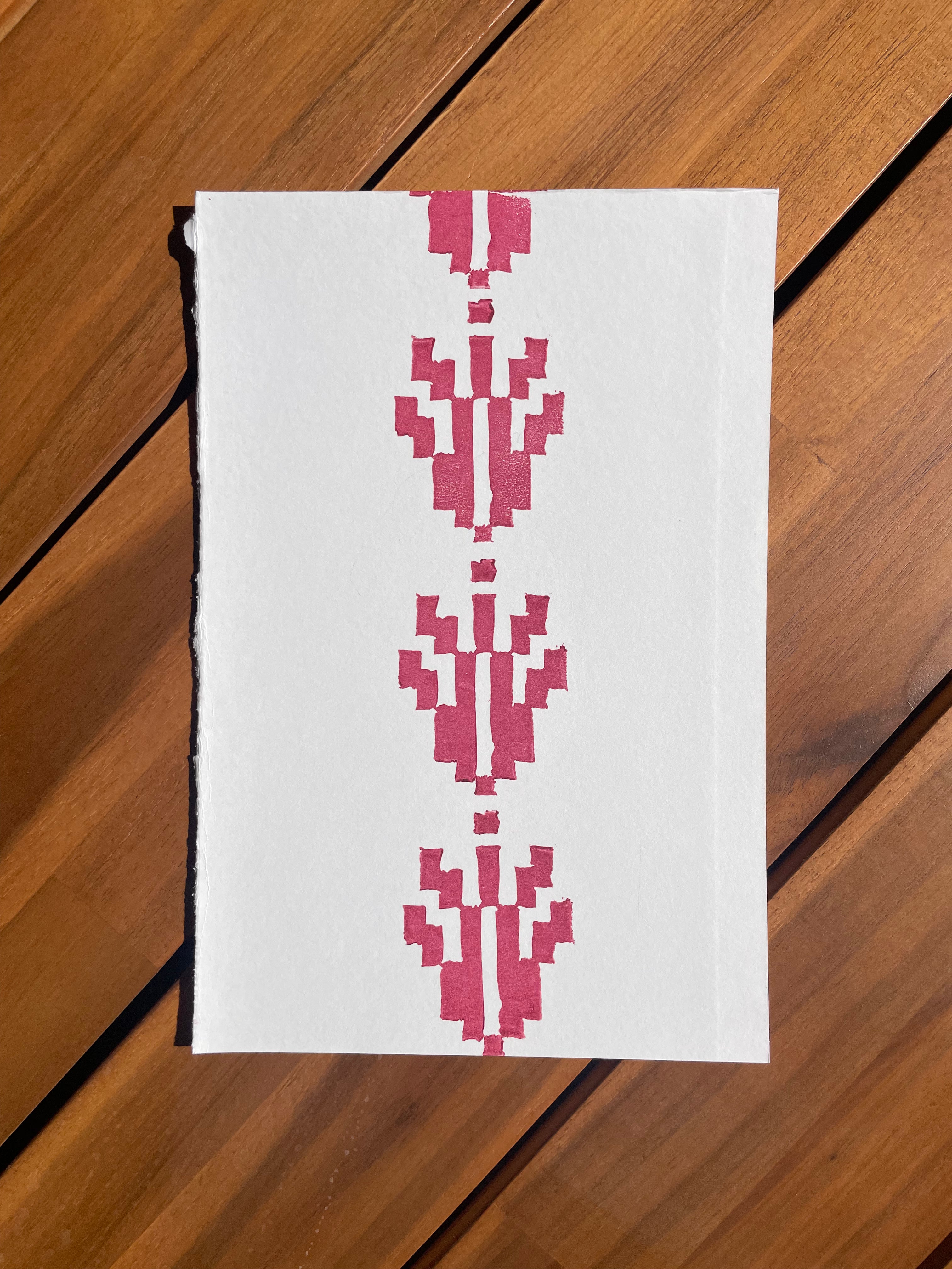 Sarwa Tatreez Block Print