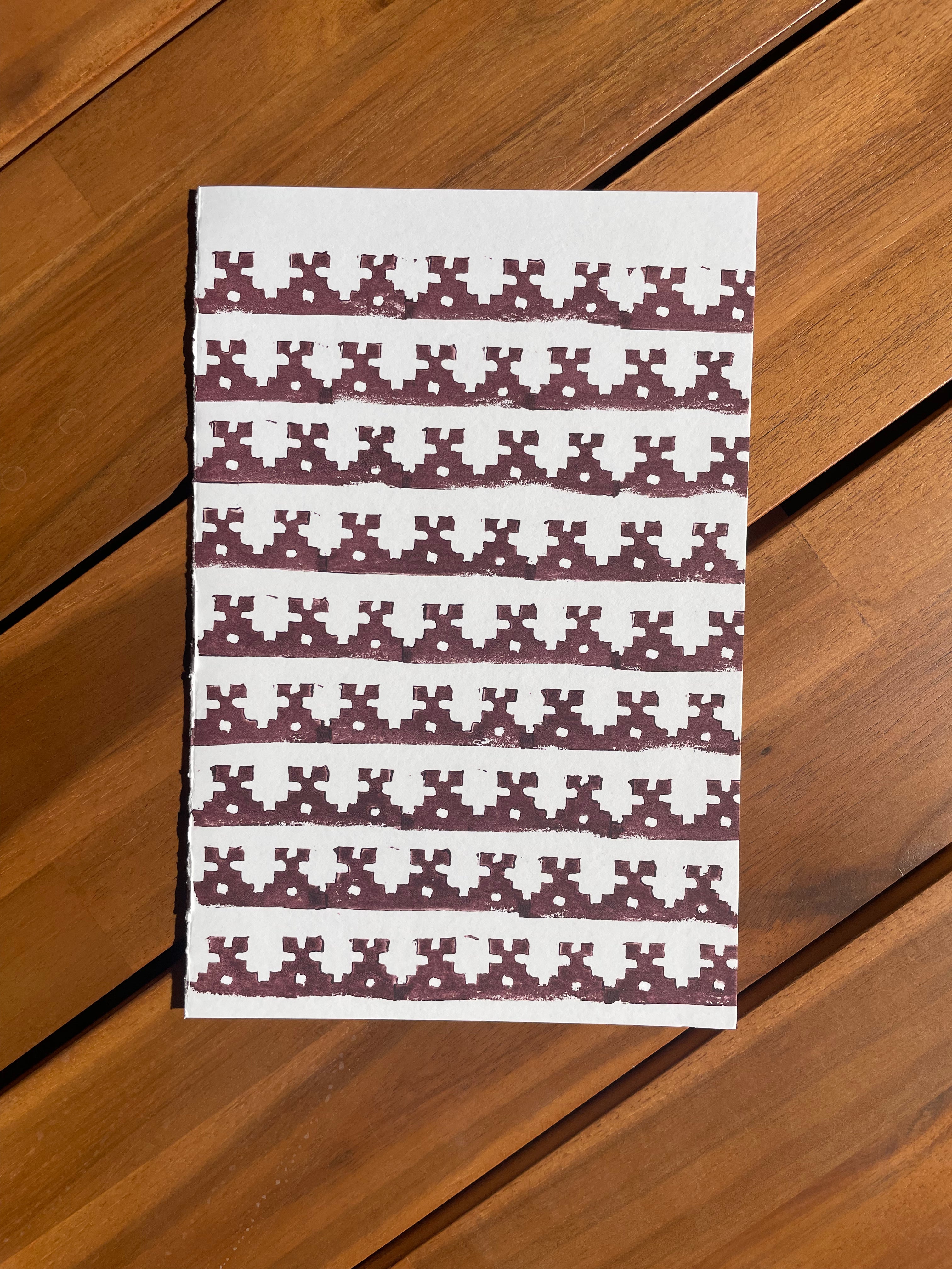 Tulkarm Elbas Tatreez Block Print