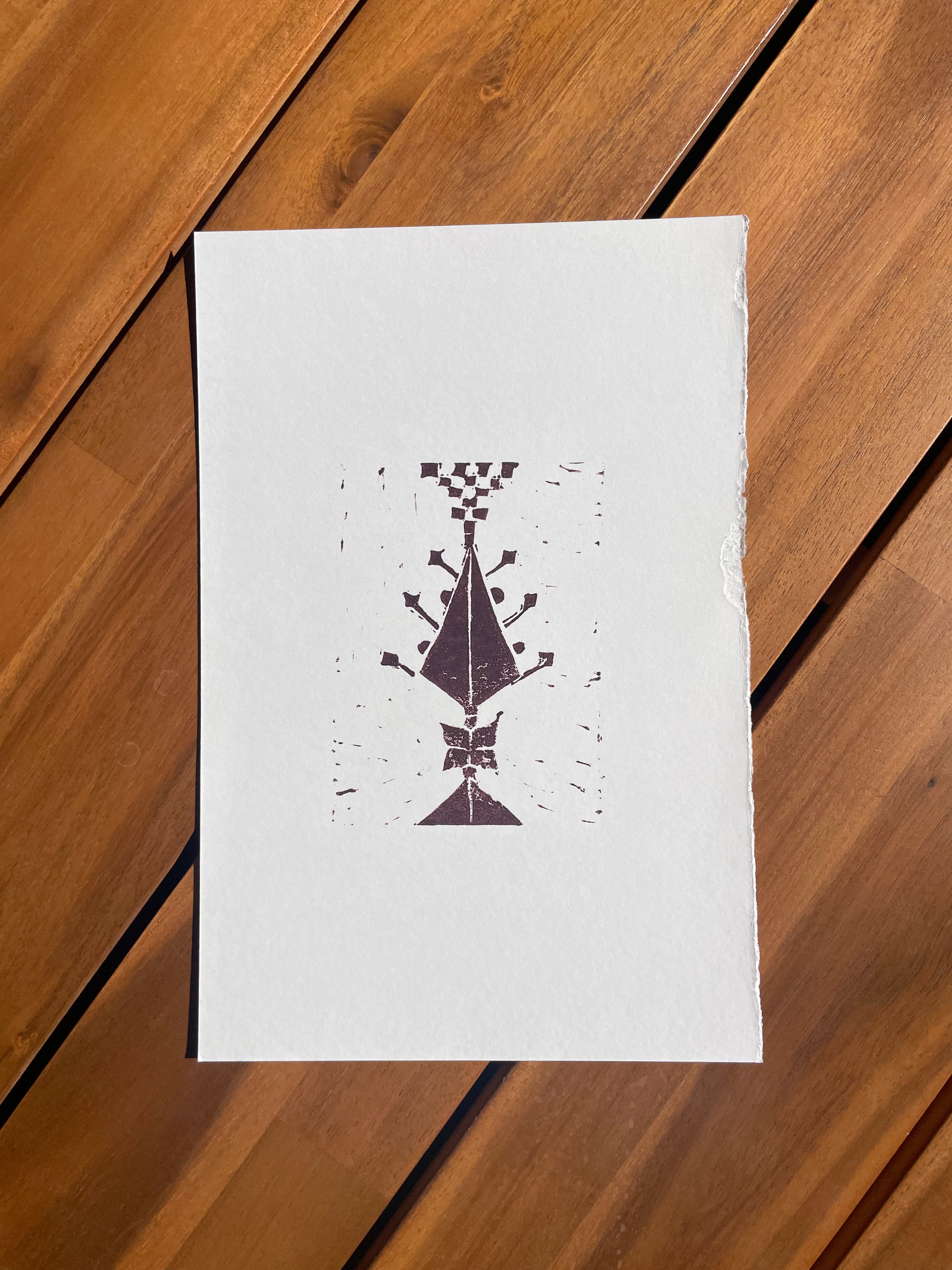 Sarwa II Tatreez Block Print