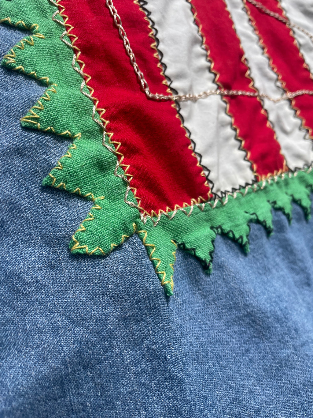 Upcycled Sharqawi Denim Jacket