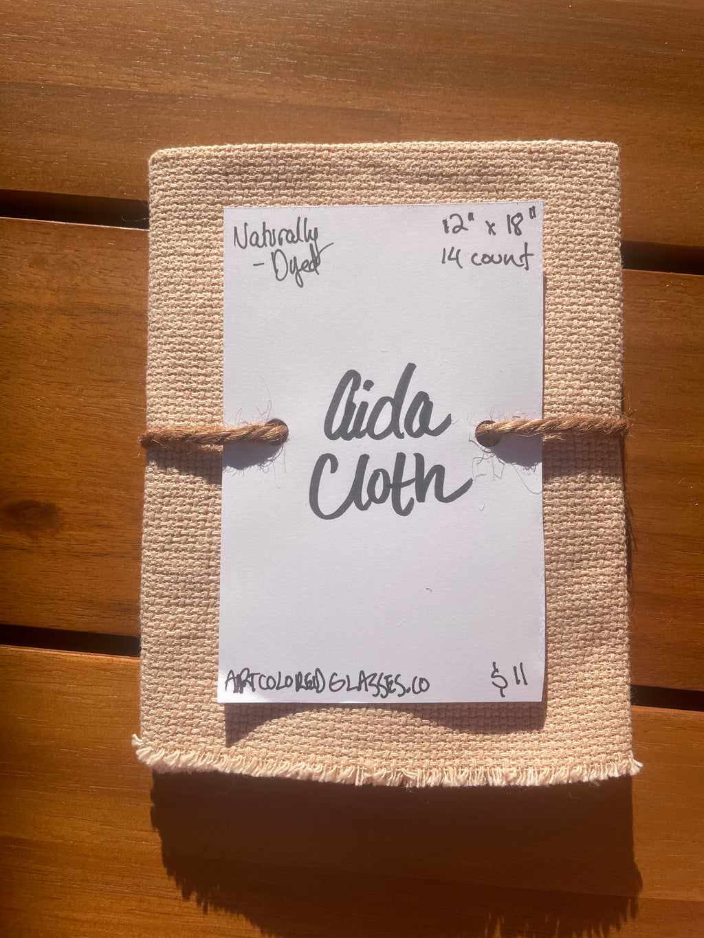 14 Count Aida Cloth – Naturally Dyed