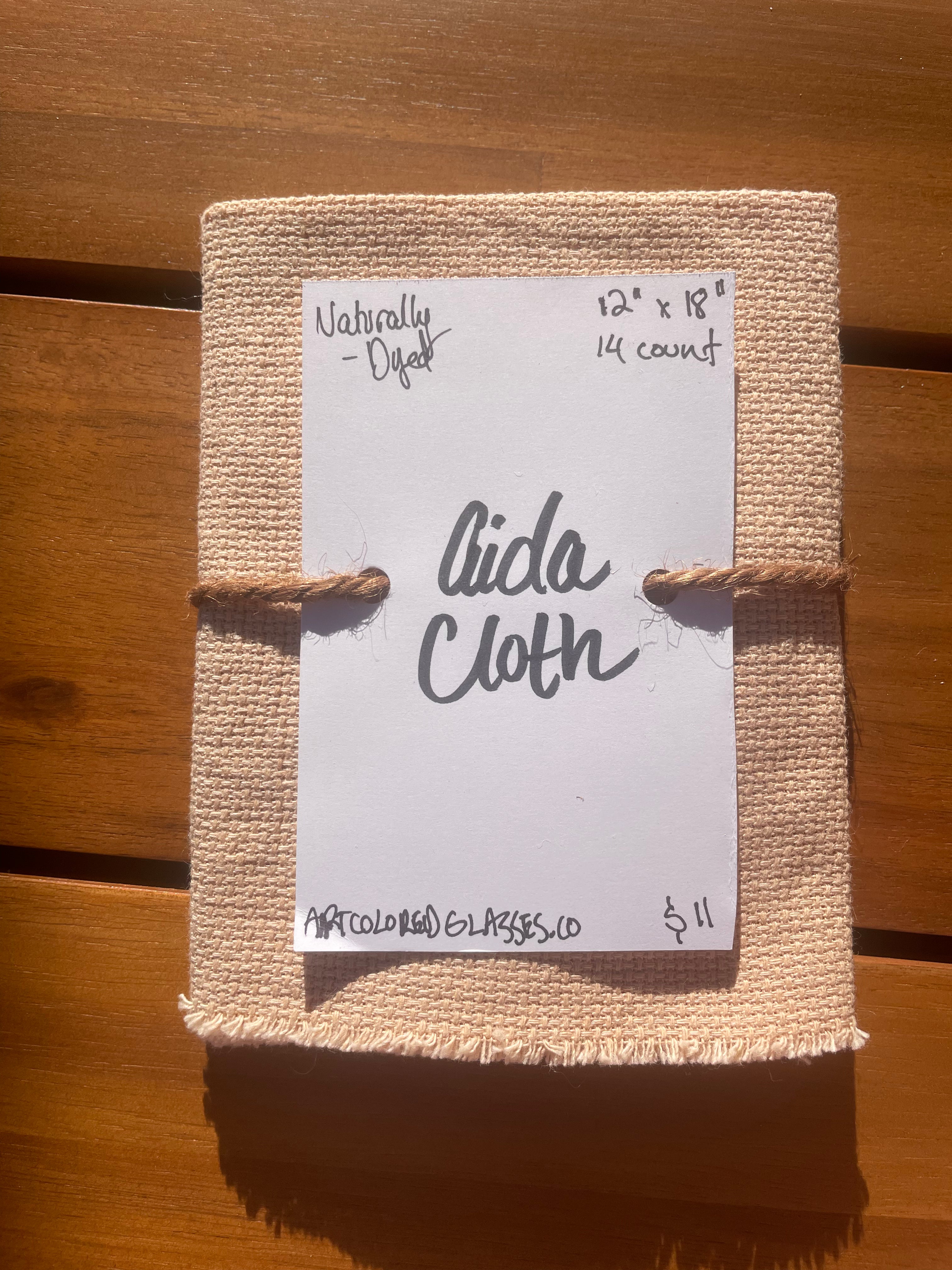 14 Count Aida Cloth – Naturally Dyed