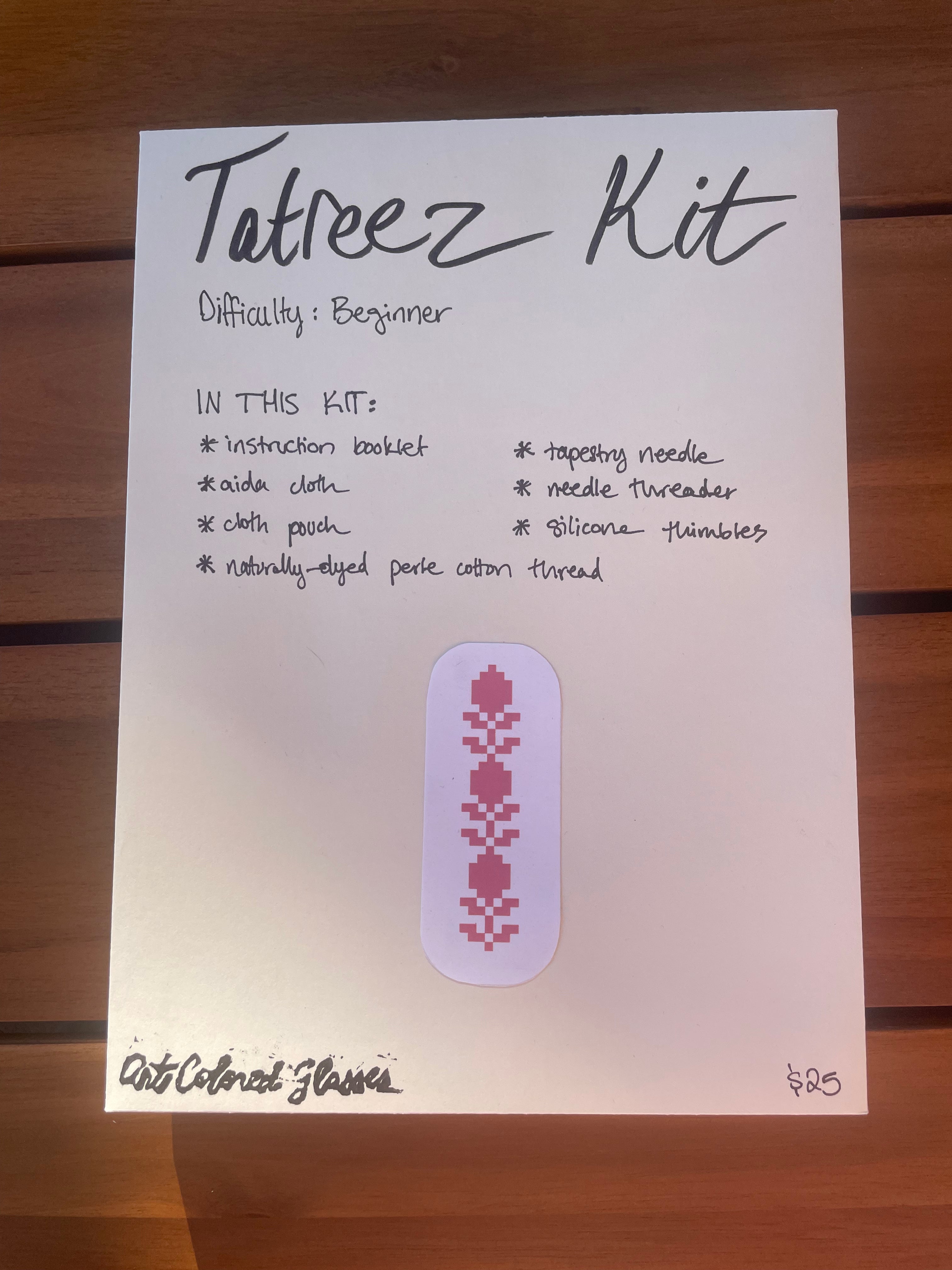 Beginner Tatreez Kit