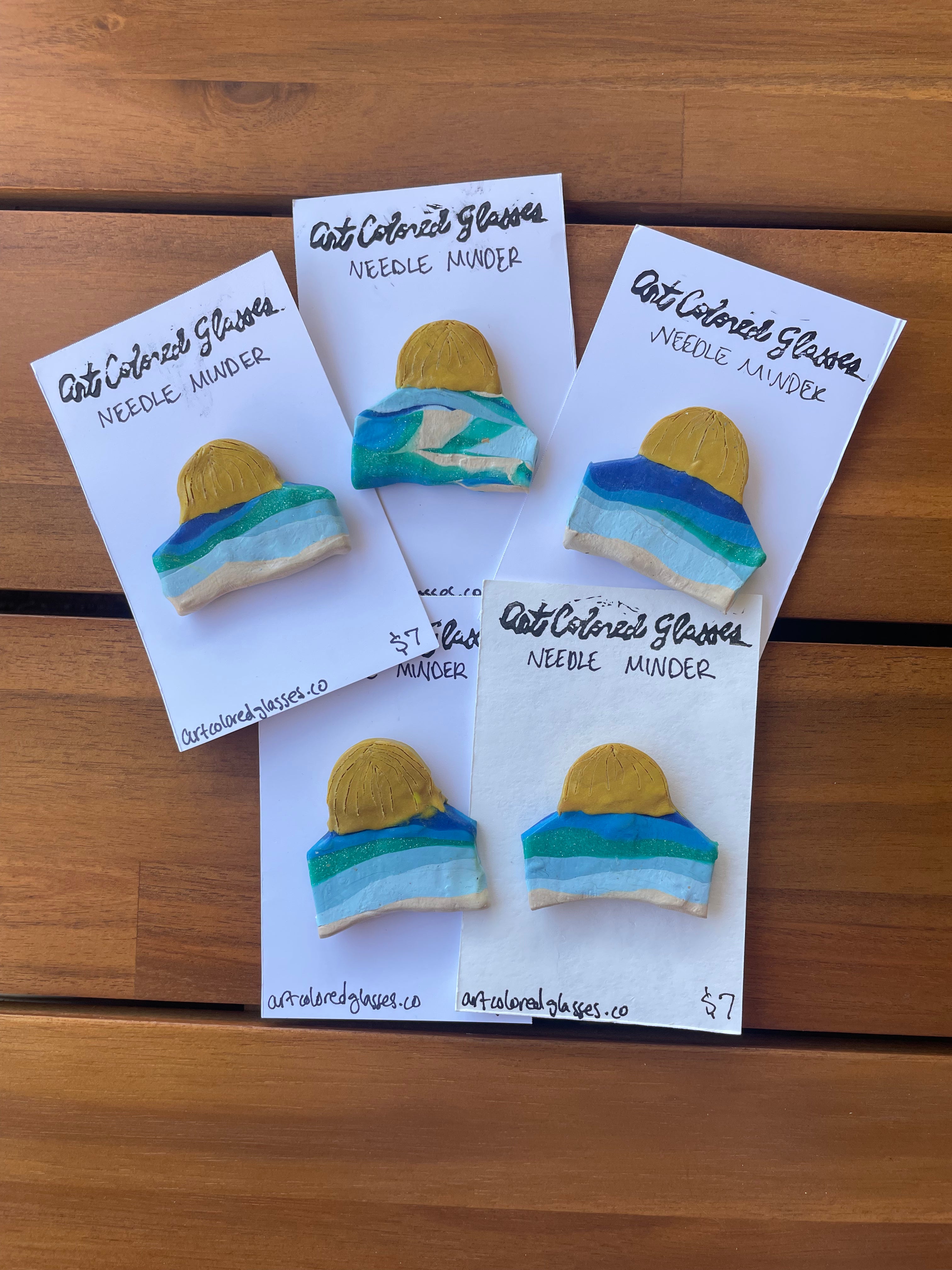 Dome of the Rock Masjid Handmade Magnetic Needle Minder