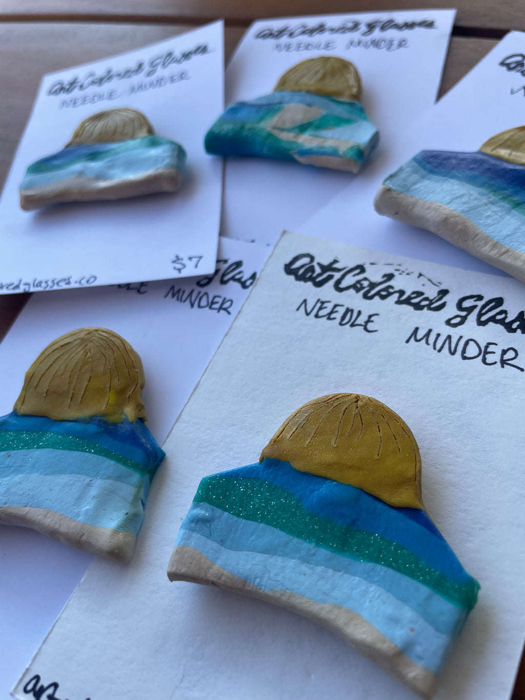 Dome of the Rock Masjid Handmade Magnetic Needle Minder