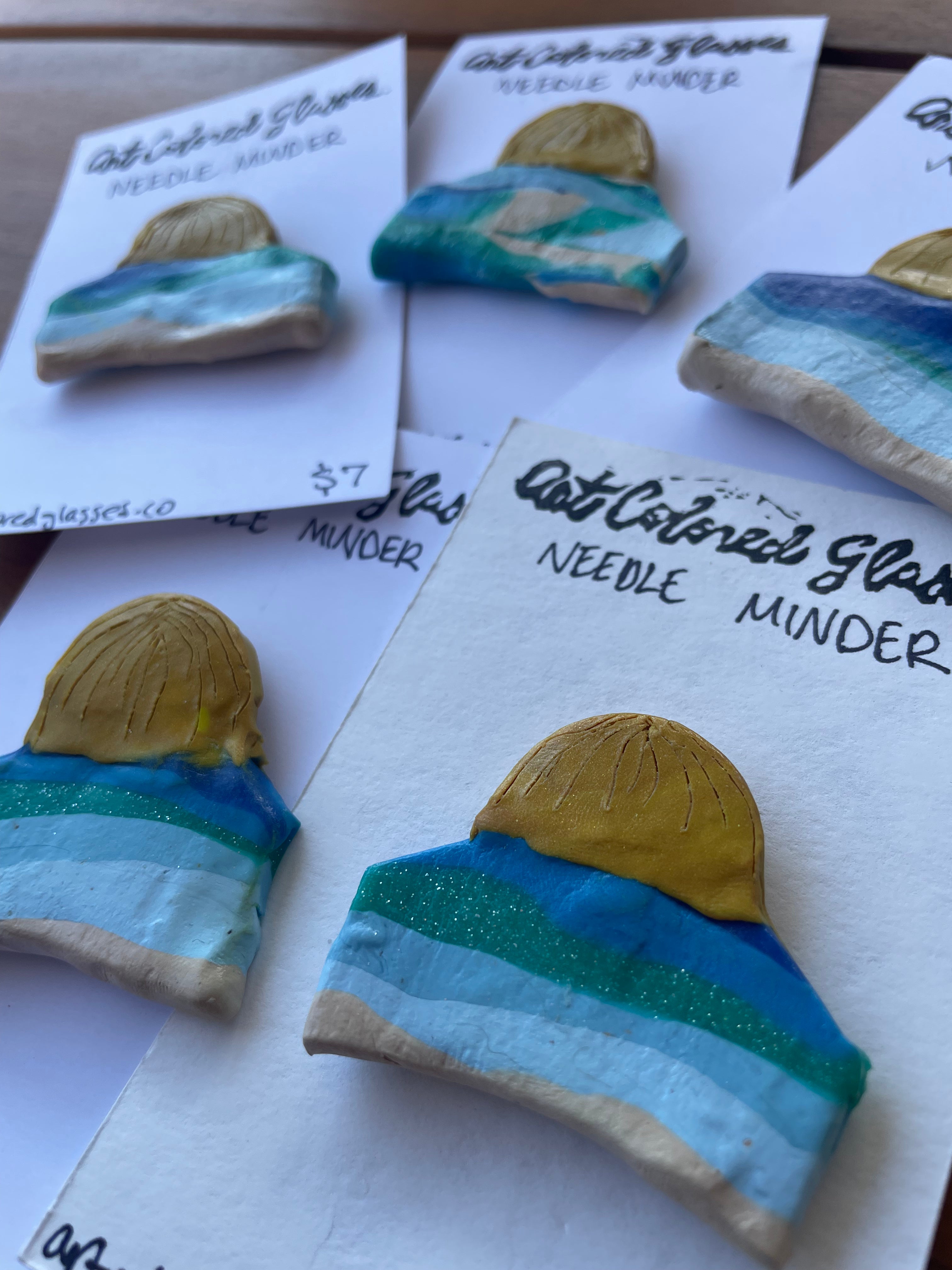 Dome of the Rock Masjid Handmade Magnetic Needle Minder