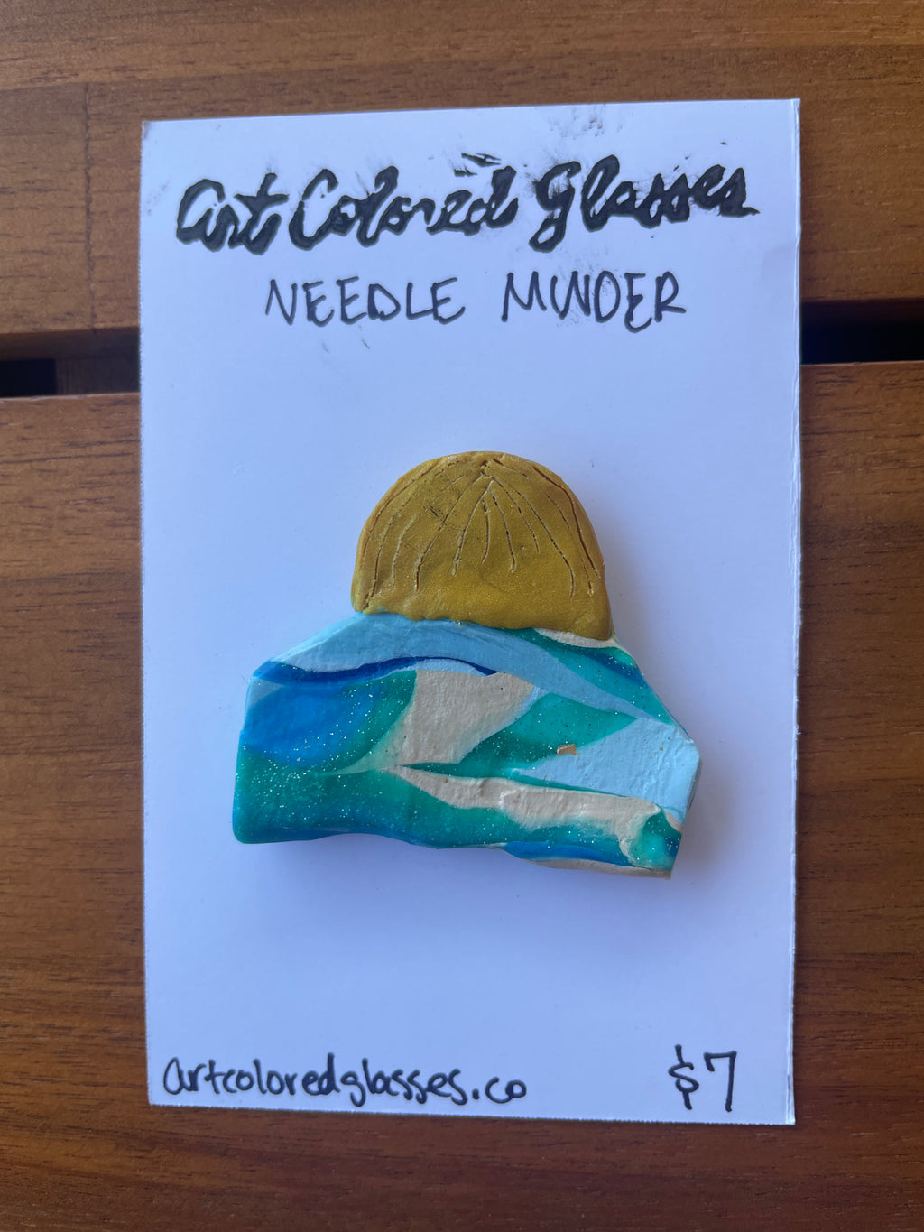 Dome of the Rock Masjid Handmade Magnetic Needle Minder